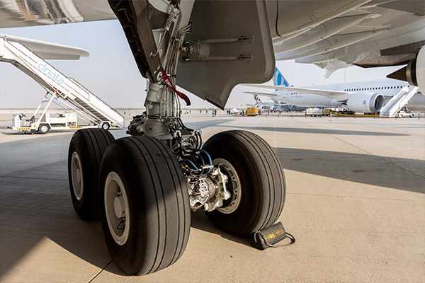 Nose landing gear and braking systems